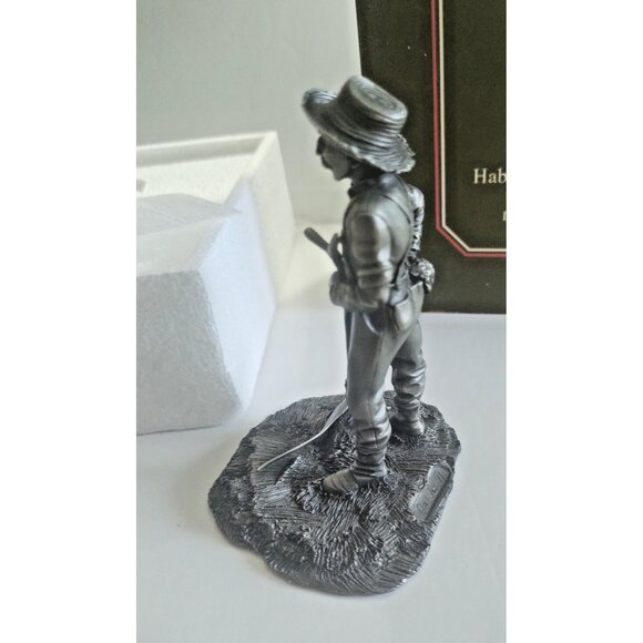 Franklin Mint People of Canada Pewter Figurine The  Wheat Farmer with Box 1977 - Picture 6 of 12